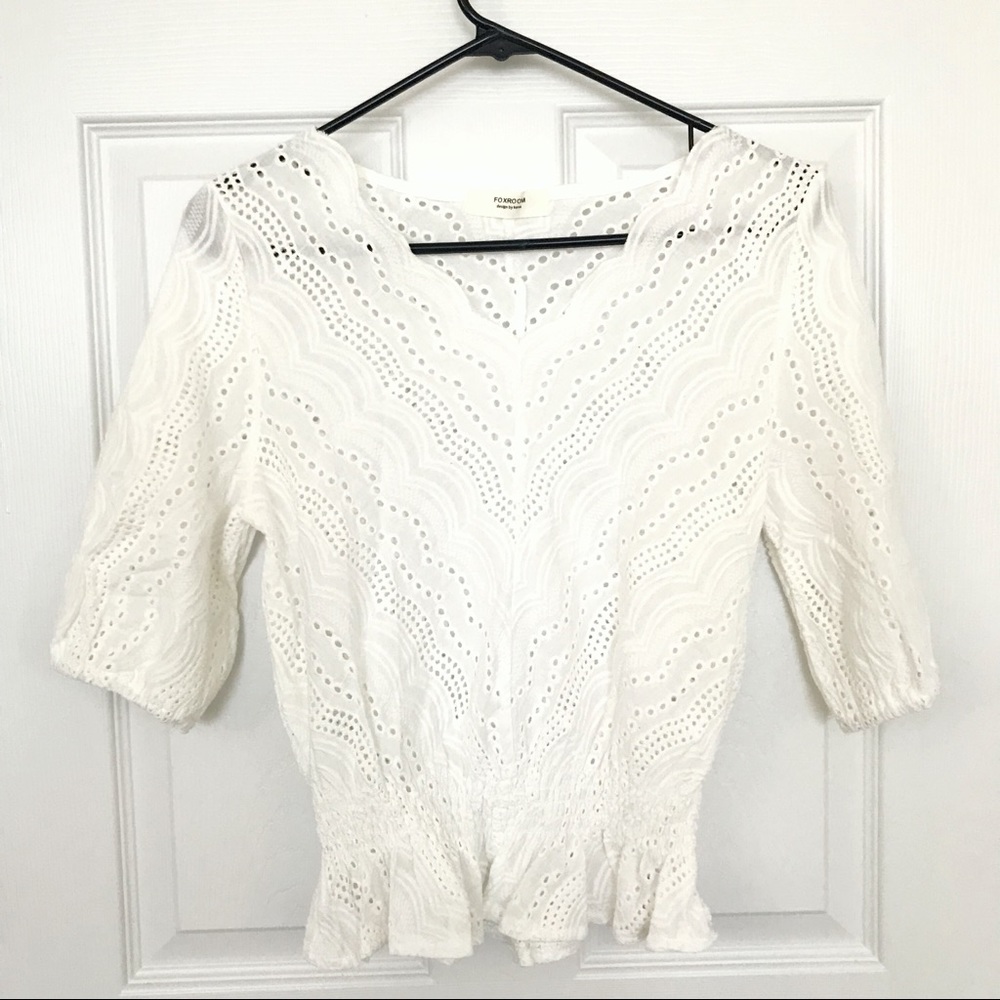 Lace floral Top